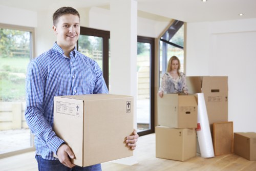 Secure storage units used for removals and storage in Coulsdon
