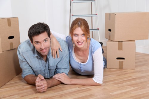 Local storage unit used during moving and renovation