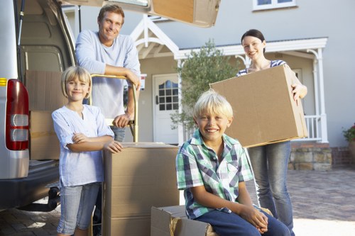 Local home moving service in Coulsdon with packed furniture