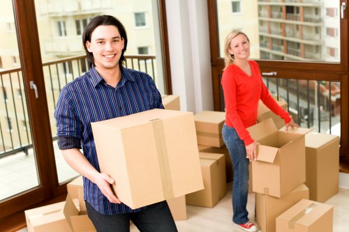 Preparing furniture for a Coulsdon flat move with protective wrapping